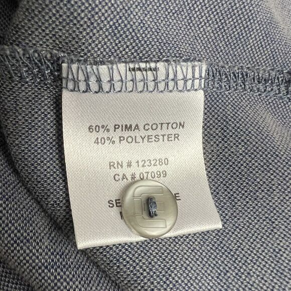 Travis Mathew Mens Gray‎ Short Sleeve Collared Polo Shirt XL - Picture 4 of 4